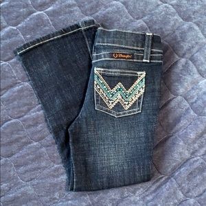 Girls Wrangler Embellished Jeans